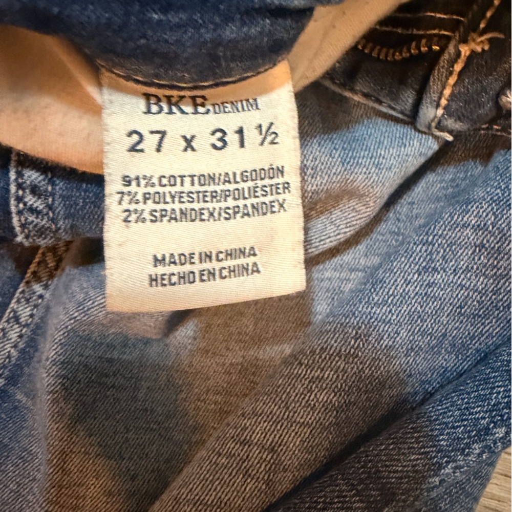 BKE Women's Blue Straight-Leg Jeans - Picture 5 of 5